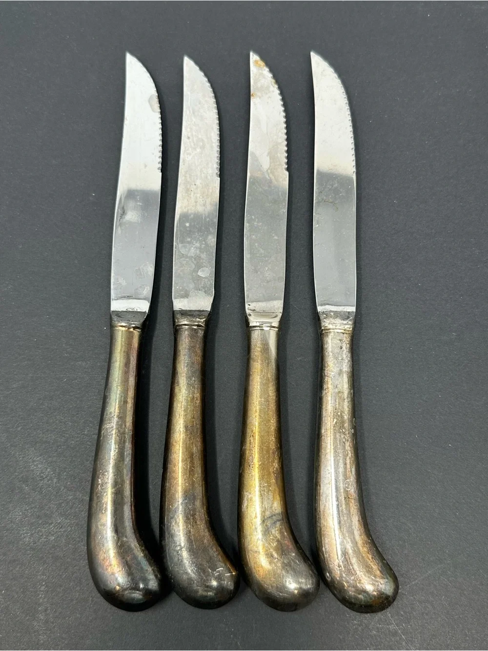 Leonard Stainless Set Of 4 Old Rockport 9